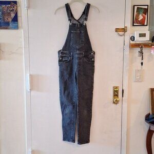 LEVI'S Overalls in Distressed Black - Size XS